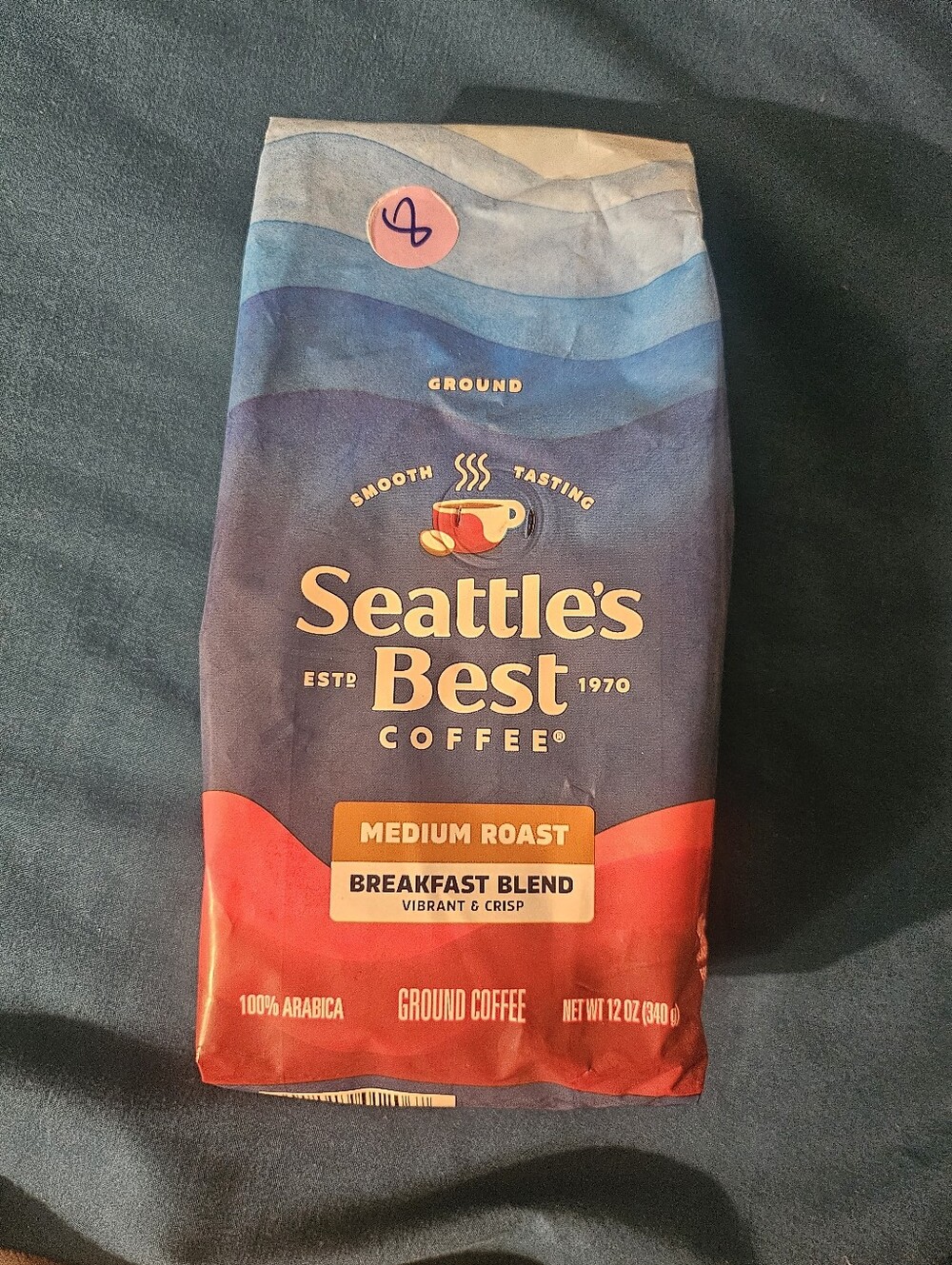 Seattle's Best Breakfast Blend Ground Coffee 12oz Medium Roast Exp April 2027